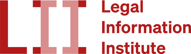 Logo LII Legal Information Institute 